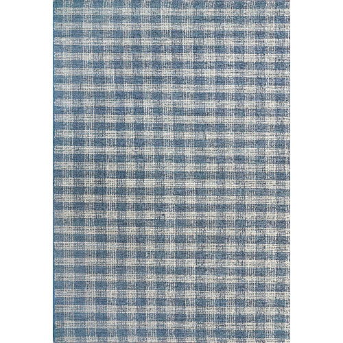 Gracie Oaks Carreon Hand Hooked Wool Plaid Rug Wayfair